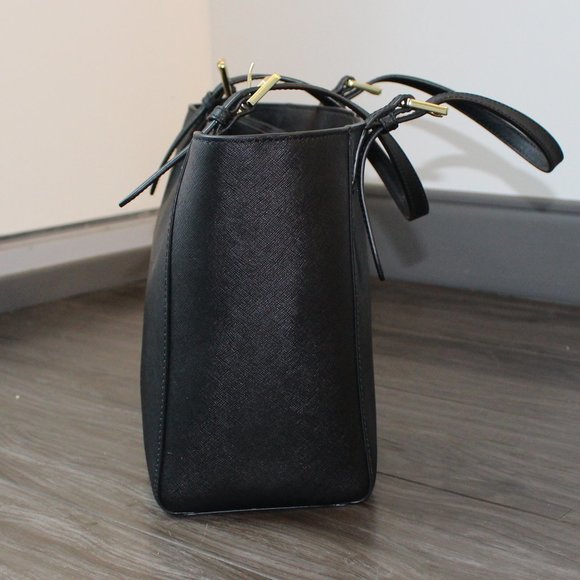 Tory Burch Black Leather Satchel - Picture 4 of 10